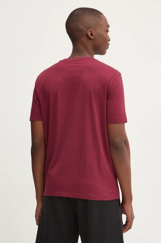 Одяг Бавовняна футболка HUGO Dero222 50466158 бордо