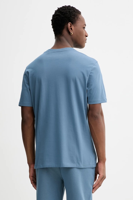 Odzież HUGO t-shirt bawełniany 50466158 niebieski