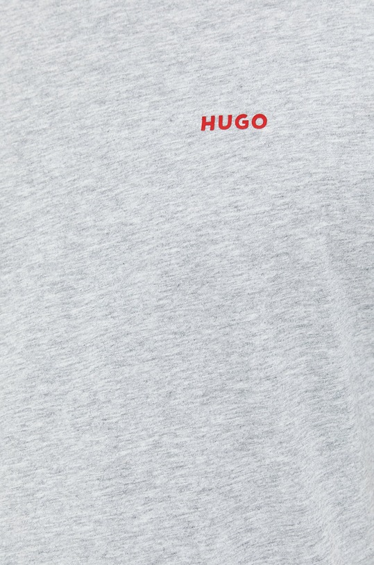 HUGO t-shirt bawełniany 50466158 szary