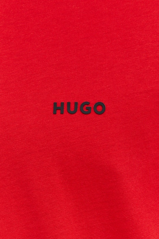 HUGO t-shirt bawełniany 50466158 czerwony