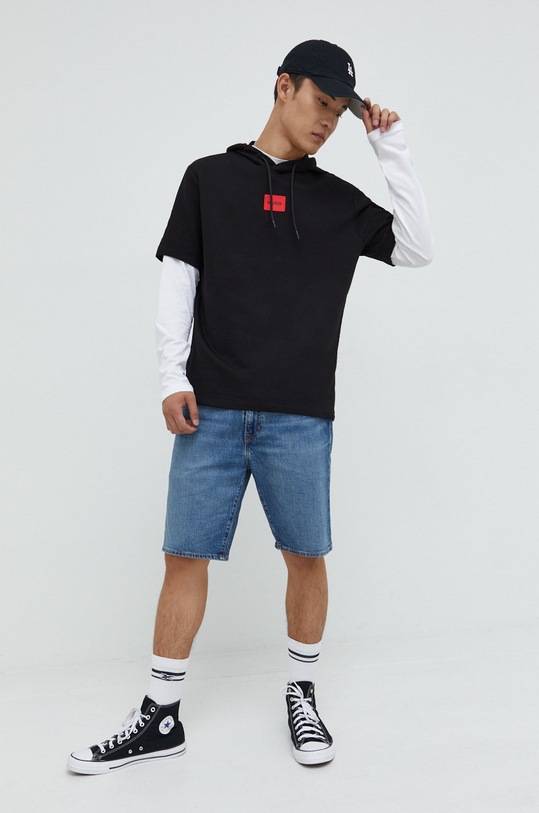 HUGO longsleeve 50466159 biały AA00