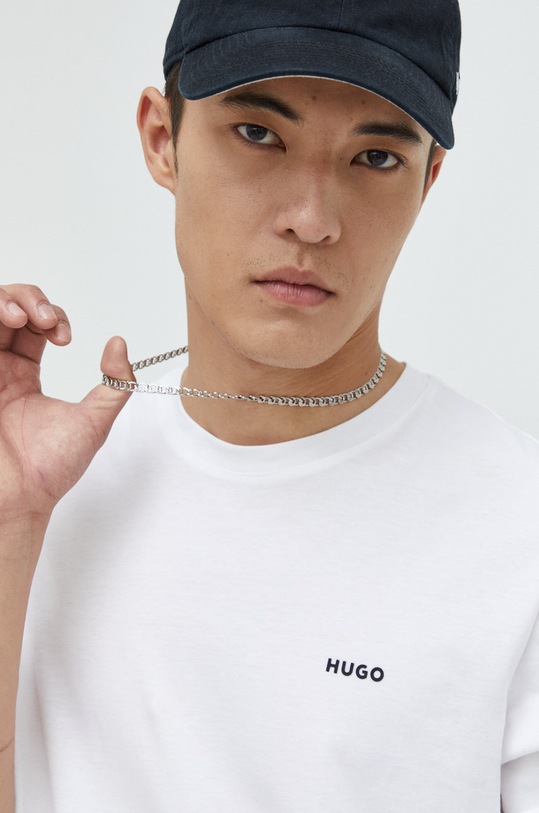 HUGO longsleeve 50466159 biały