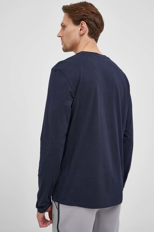 Odzież HUGO longsleeve bawełniany 50466159 granatowy