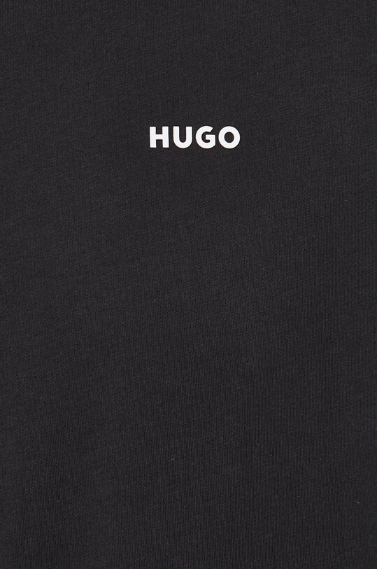 HUGO longsleeve bawełniany 50466159 czarny