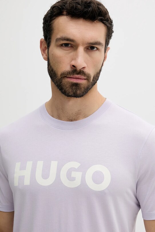 Îmbrăcăminte HUGO tricou din bumbac 50467556 violet