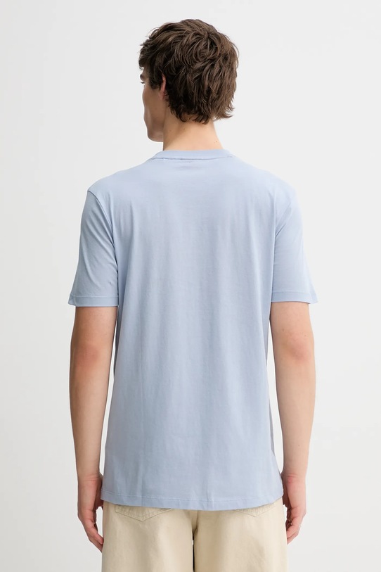 Odzież HUGO t-shirt bawełniany 50467556 niebieski