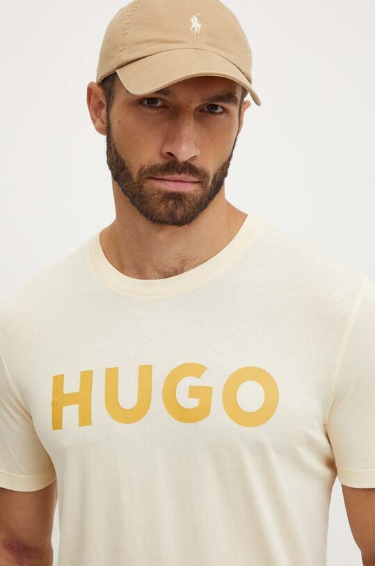Îmbrăcăminte HUGO tricou din bumbac 50467556 galben