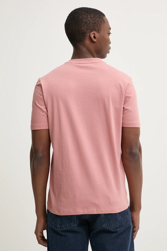 Odzież HUGO t-shirt bawełniany 50467556 różowy