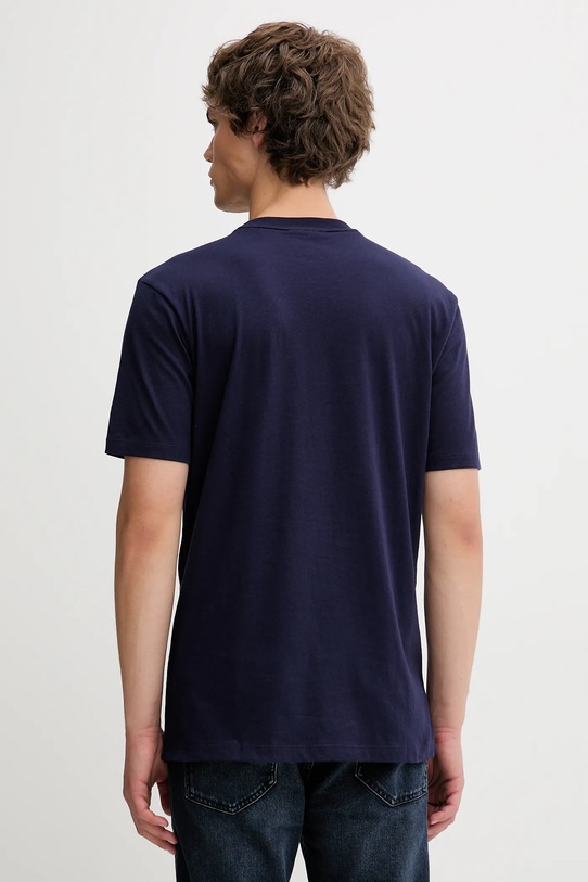 Odzież HUGO t-shirt bawełniany 50467556 granatowy