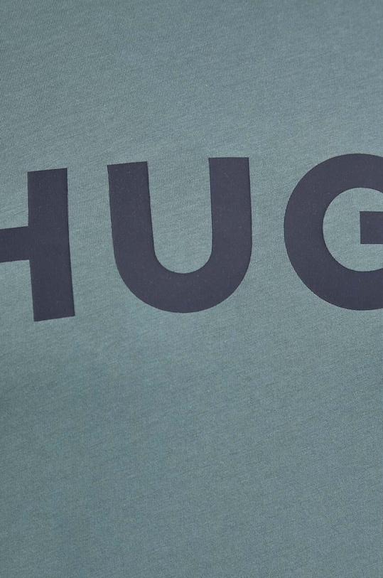 HUGO tricou din bumbac verde 50467556