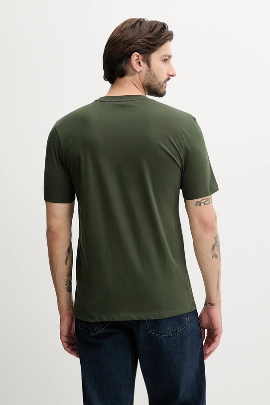 HUGO t-shirt bawełniany 50467556 zielony NC00