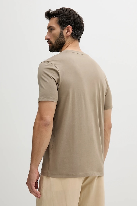 Bavlnené tričko HUGO 50467556 béžová NC00