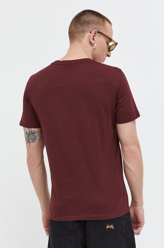 Одяг Бавовняна футболка HUGO Dulivio 50467556 бордо