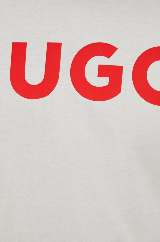 HUGO t-shirt bawełniany 50467556 beżowy