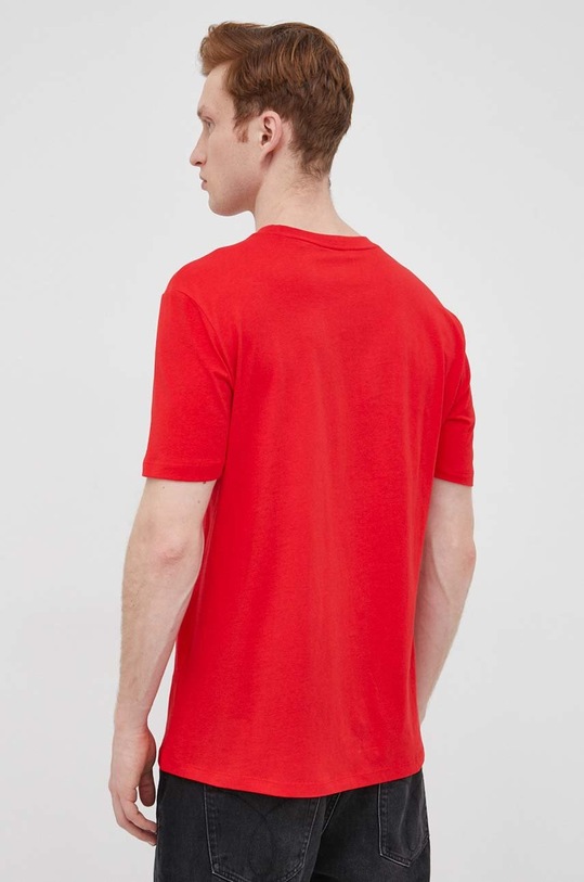 Oblečenie Bavlnené tričko HUGO 50467556 červená