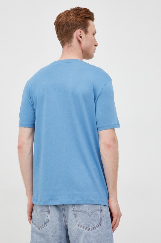 Odzież HUGO t-shirt bawełniany 50467556 niebieski