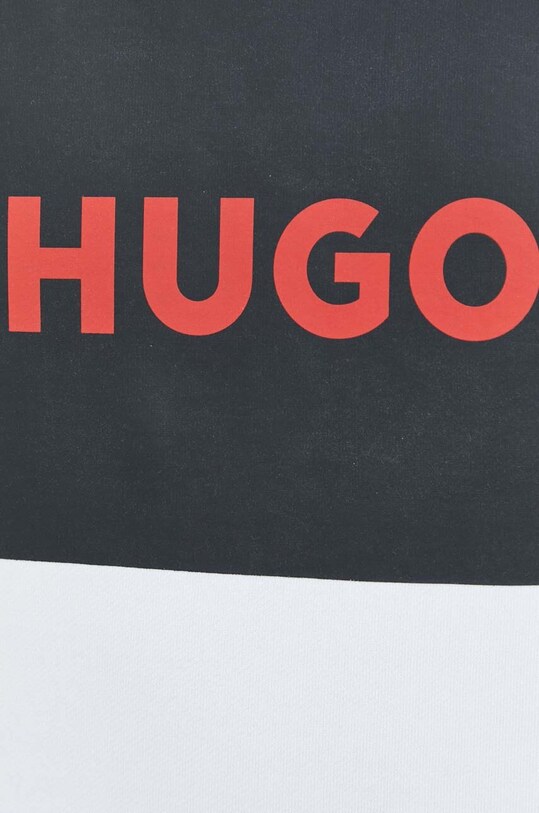 Хлопковая кофта HUGO 50467944 белый