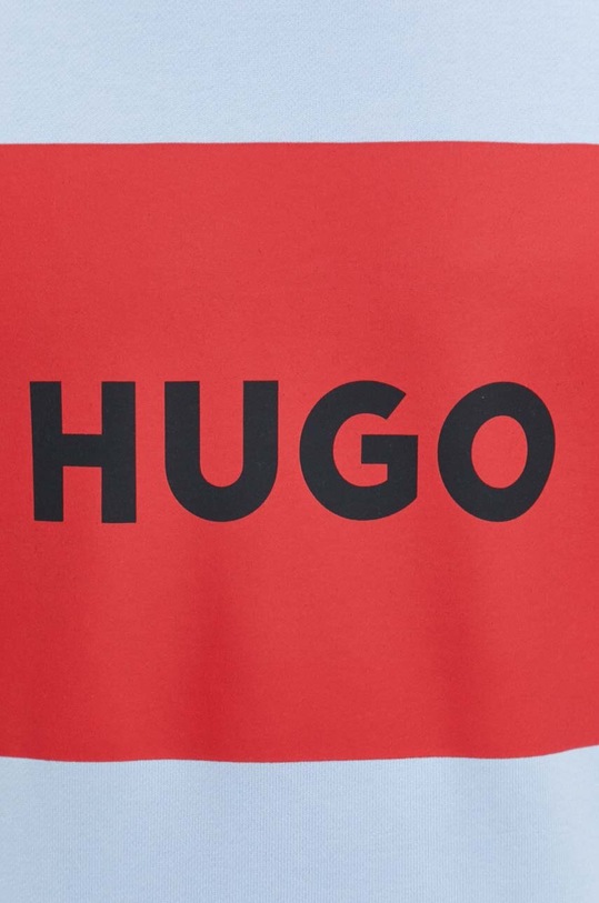 Βαμβακερή μπλούζα HUGO 50467944 μπλε