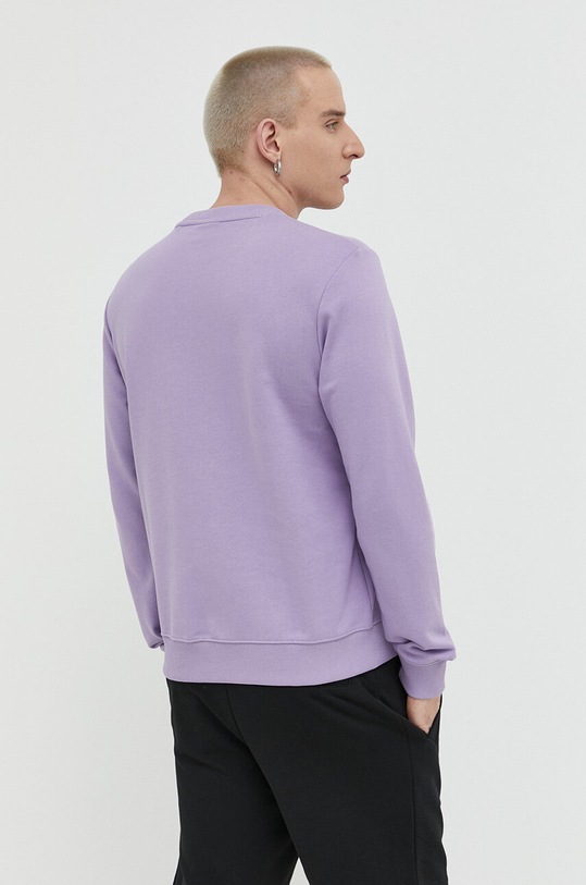 Odzież HUGO bluza bawełniana 50467944 fioletowy