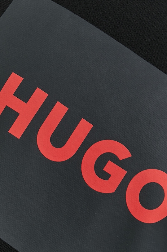 HUGO bluza bawełniana 50467944 czarny