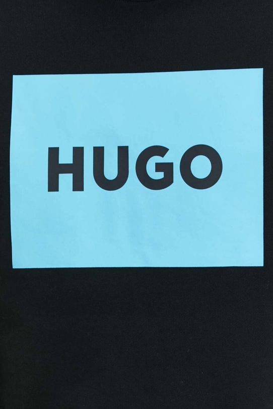 Хлопковая кофта HUGO 50467944 чёрный