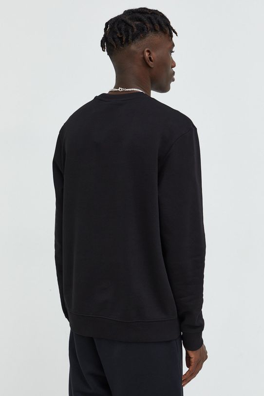 Ρούχα Βαμβακερή μπλούζα HUGO 50467944 μαύρο