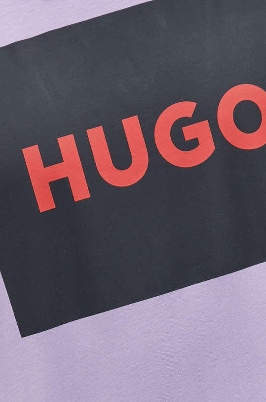 HUGO tricou din bumbac 50467952 violet