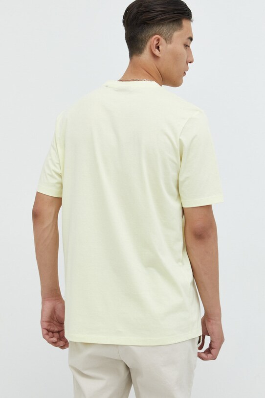 Odzież HUGO t-shirt bawełniany 50467952 50467952 żółty