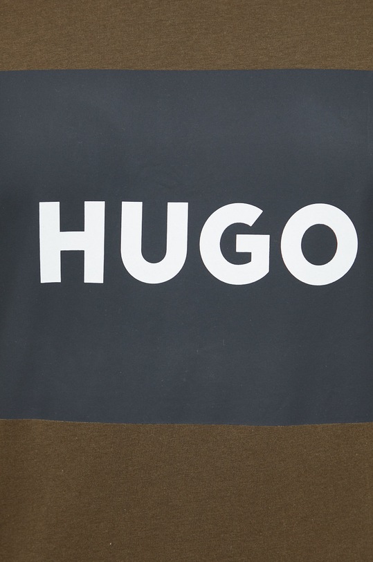 HUGO t-shirt bawełniany 50467952 50467952 zielony