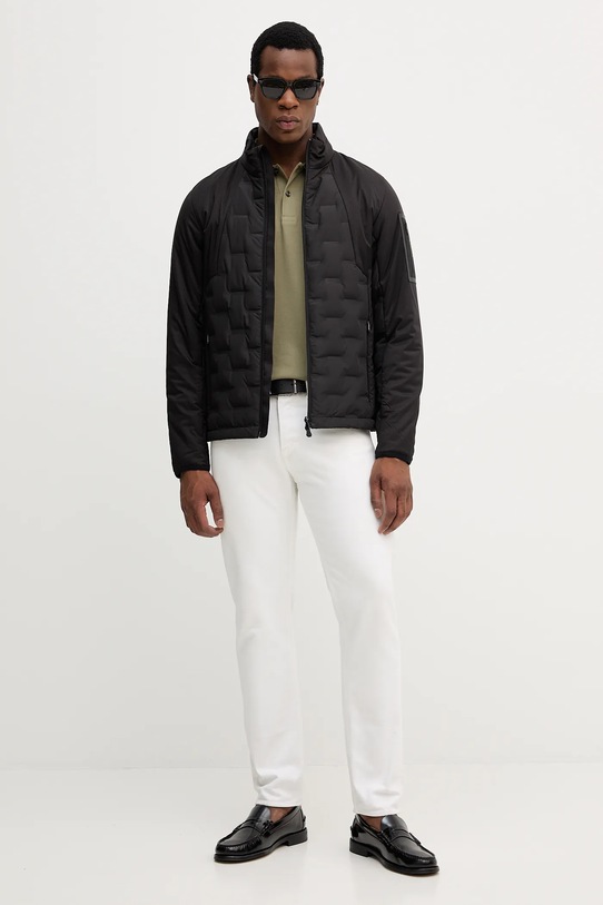 BOSS polo de bumbac 50467113 verde AA00