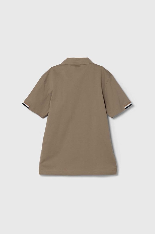 BOSS polo bawełniane 50467113 beżowy AA00