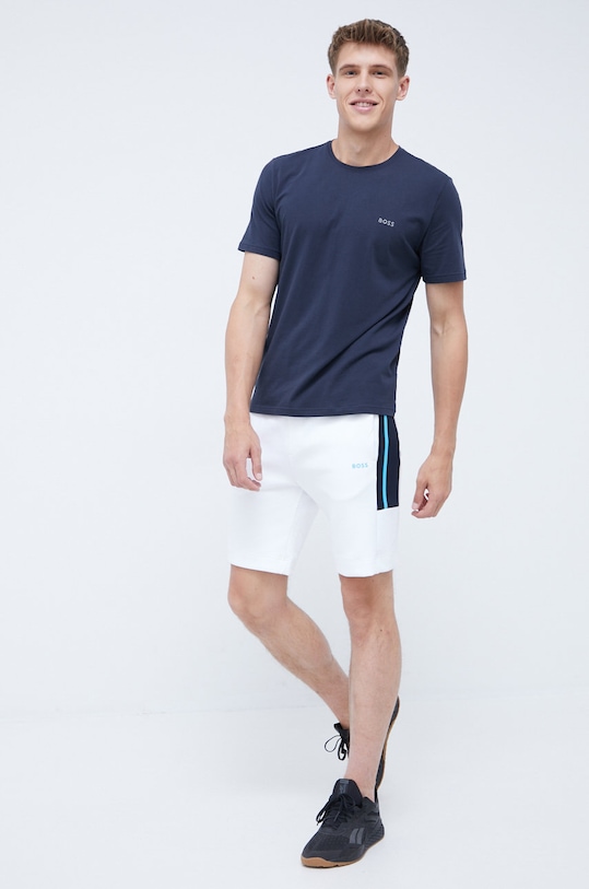 BOSS t-shirt piżamowy 50469550 50469550 granatowy SS22