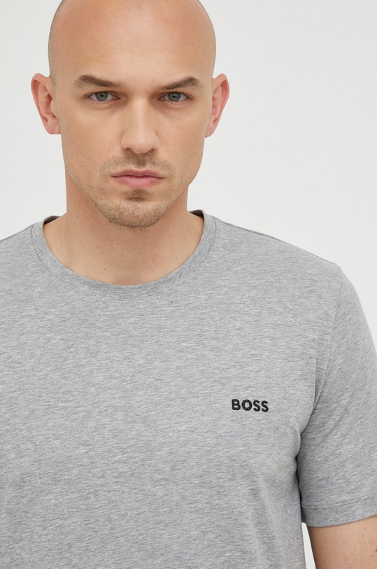 BOSS t-shirt piżamowy 50469550 szary 50469550