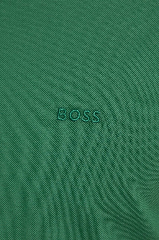 BOSS polo bawełniane 50468301 zielony