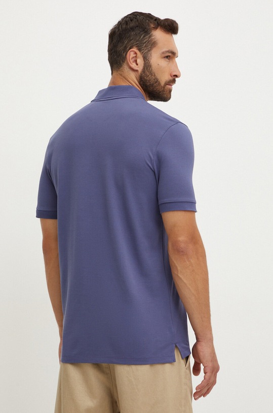 Oblečení Bavlněné polo tričko BOSS 50468301 modrá