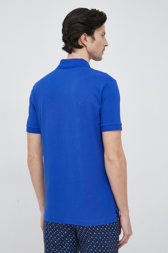 Oblečení Bavlněné polo tričko BOSS 50468301 modrá