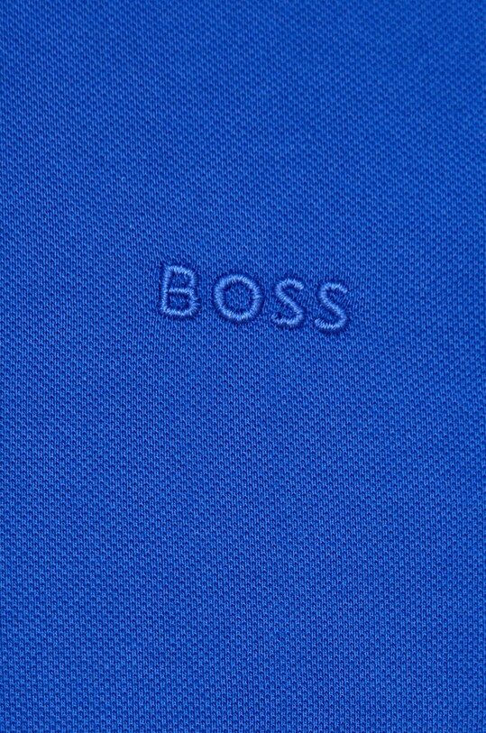 BOSS polo bawełniane 50468301 niebieski