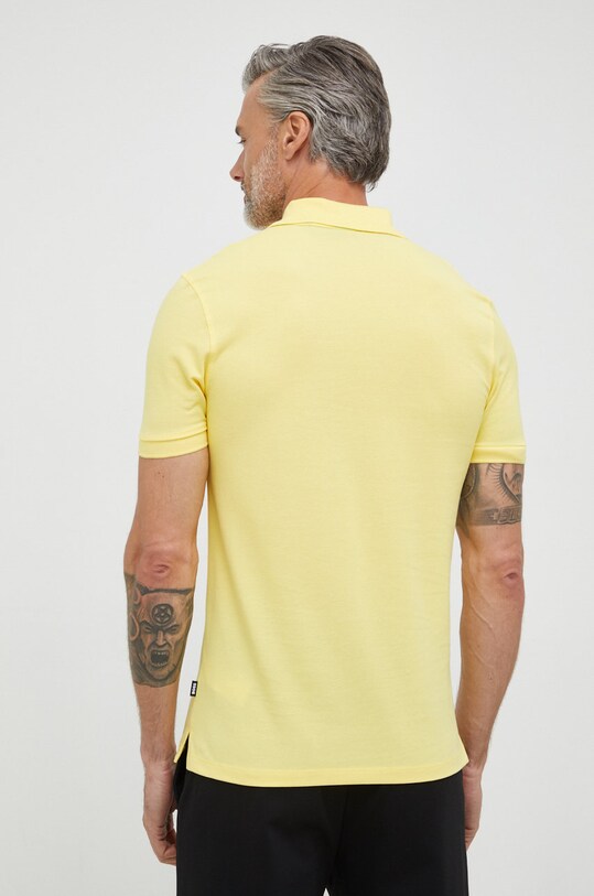 Odzież BOSS polo bawełniane 50468301 50468301 żółty