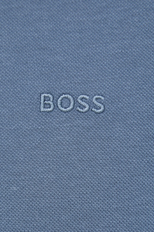 BOSS polo bawełniane 50468301 50468301 niebieski