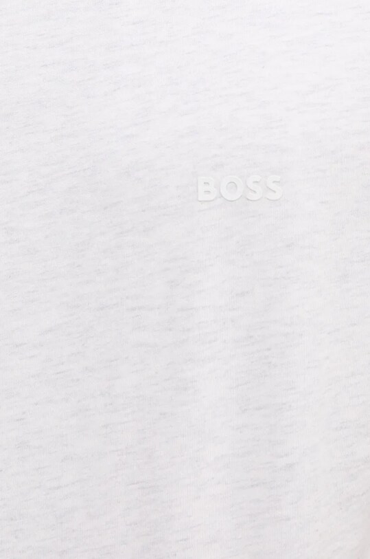 Бавовняна футболка BOSS 50468347 сірий