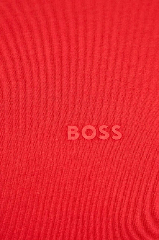 BOSS t-shirt bawełniany czerwony 50468347