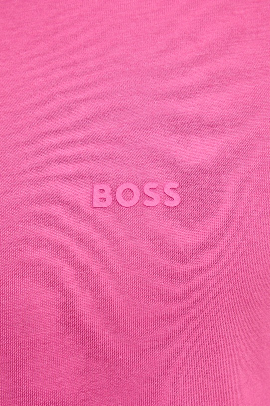Bavlnené tričko BOSS 50468347 ružová