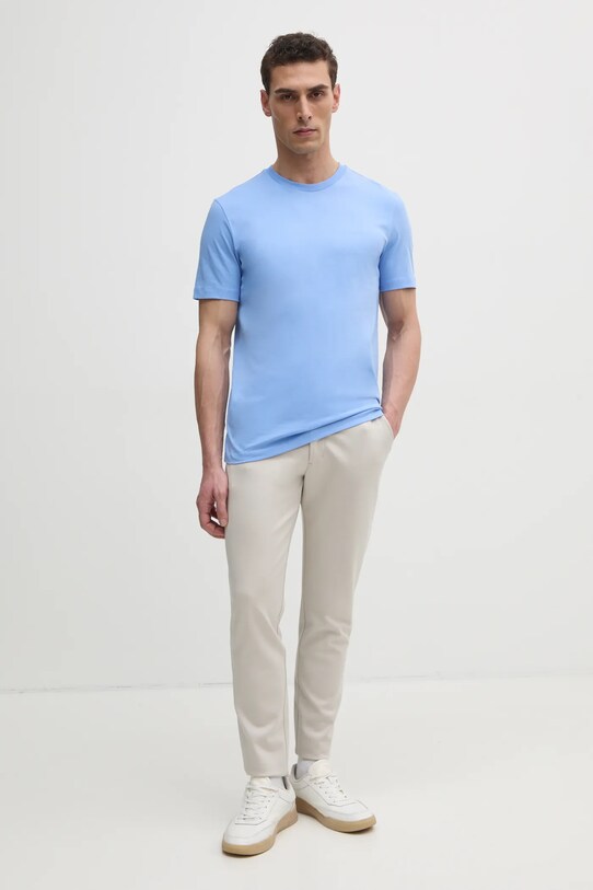 BOSS tricou din bumbac 50468347 albastru AA00