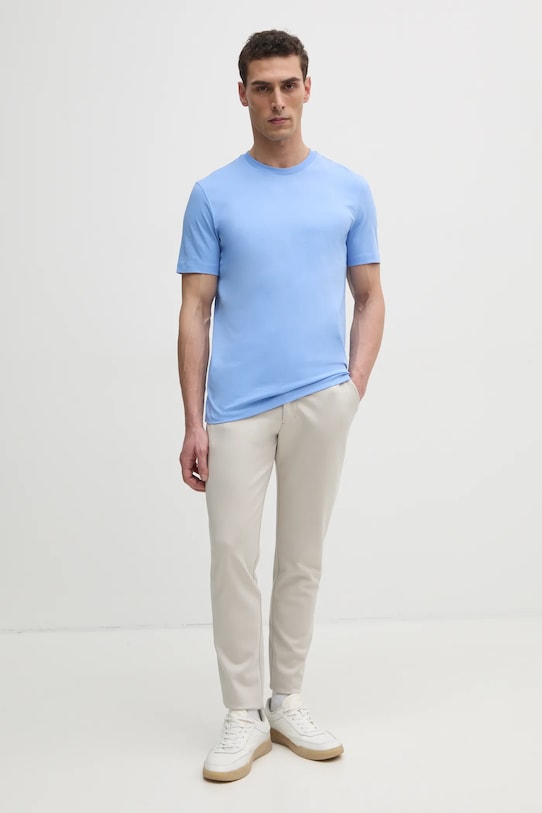 BOSS tricou din bumbac 50468347 albastru AA00