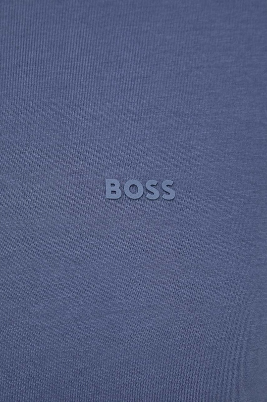 BOSS t-shirt bawełniany 50468347 granatowy