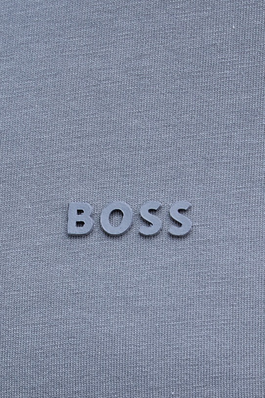 BOSS T-shirt męski bawełniany Thompson 01 50468347 niebieski