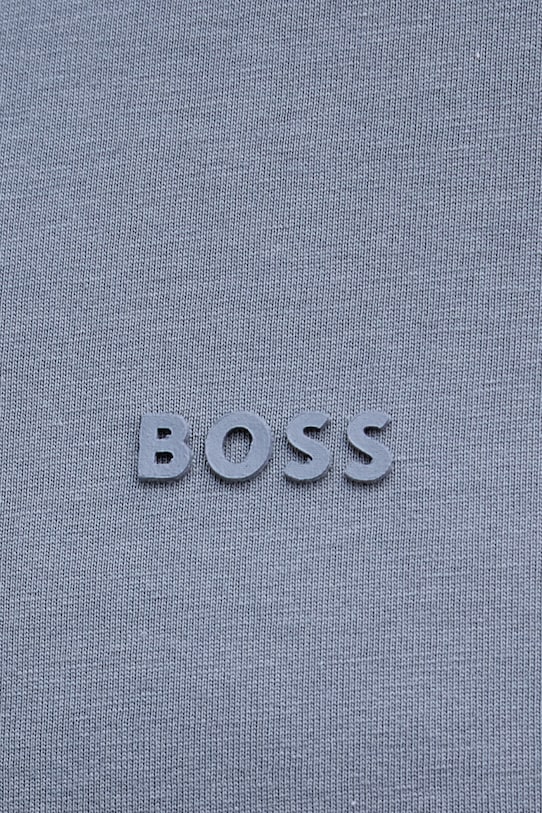 BOSS T-shirt męski bawełniany Thompson 01 50468347 niebieski