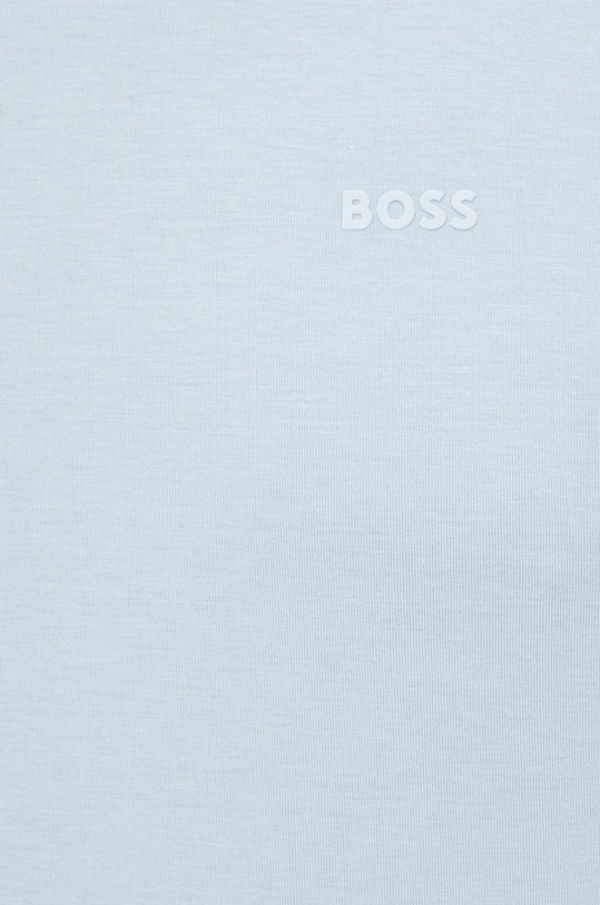 BOSS t-shirt bawełniany 50468347 niebieski