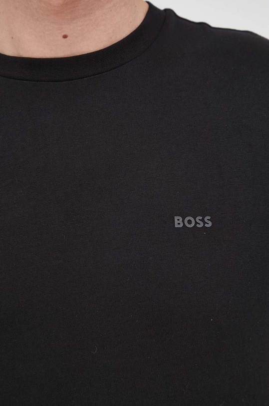 Bavlnené tričko BOSS 50468347 čierna