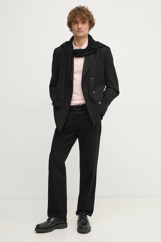 BOSS polo de bumbac 50468362 roz AA00